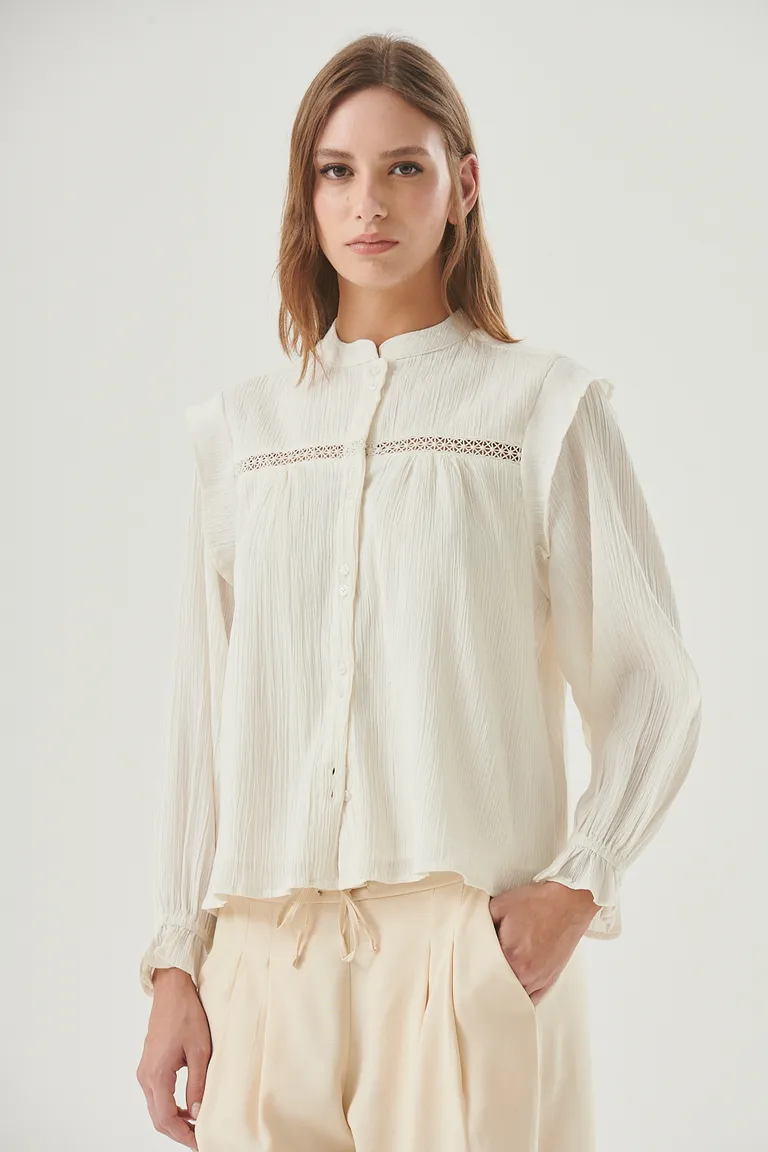 Camisa de mujer de corte holgado y estilo moderno de Sweet en Camisas para argentina