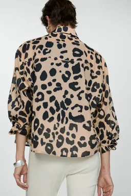 Camisa estampado animal print de Mango en Camisas para argentina