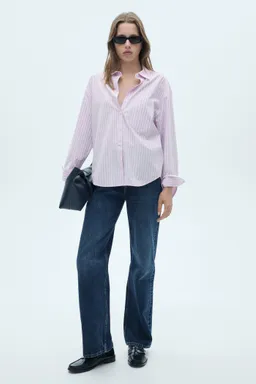 Camisa algodón rayas de Mango en Camisas para argentina