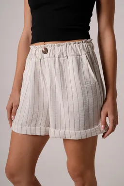 Short lino rayado valu de Akwara en Shorts para argentina