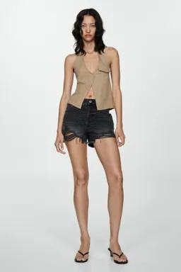 Shorts jean rotos de Mango en Shorts para argentina