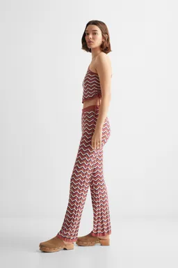 Pantalón estampado de Mango Teen en Pantalones para argentina