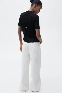 Cárdigan textura cuello polo de Mango en Buzos y Sweaters para argentina
