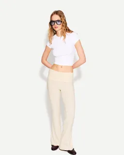 Pantalón flare cintura soft de Bershka en Pantalones para argentina