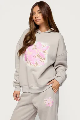 Buzo con capucha wild petal de Edikted en Buzos y Sweaters para argentina
