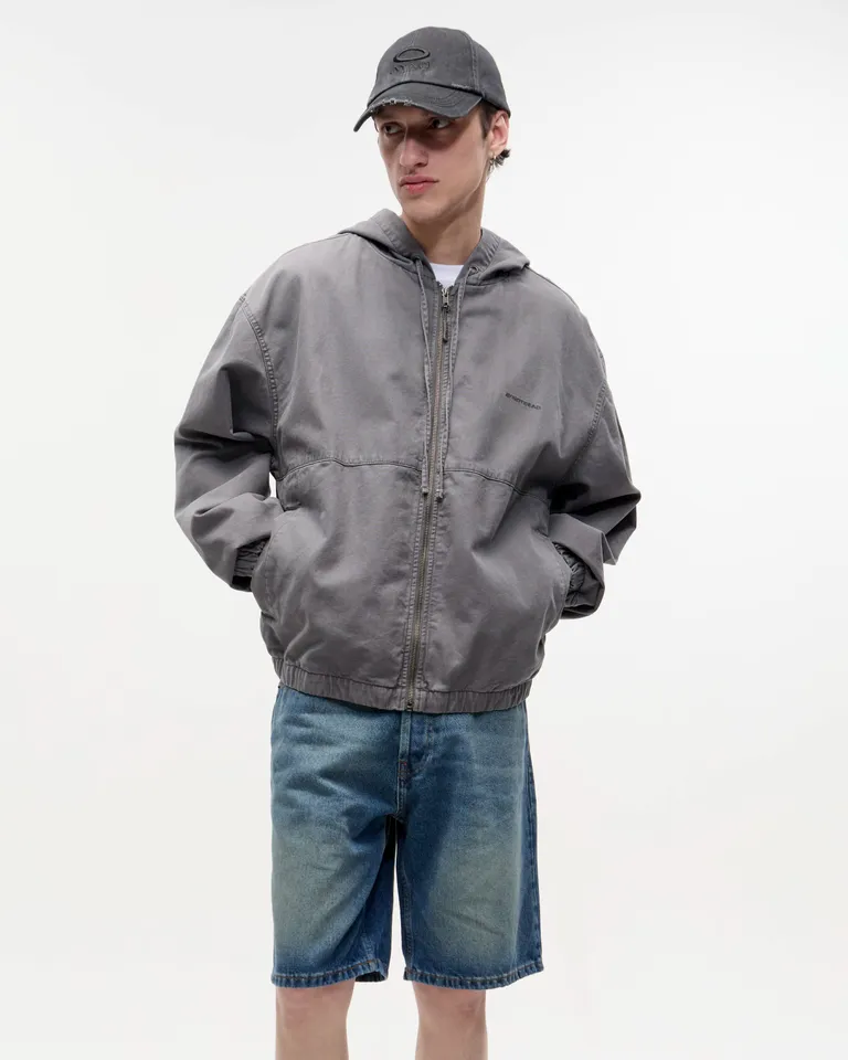 Bermuda de 5 bolsillos en denim azul medio de Ay Not Dead en Shorts para argentina