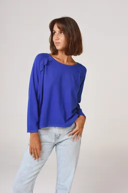 Sweater clasico con volados hombros de Heine en Buzos y Sweaters para argentina