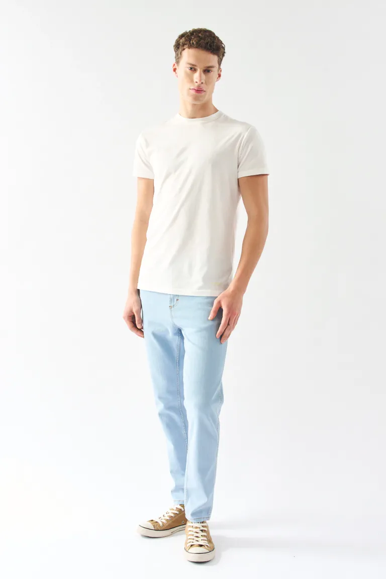 Pantalón de Mezclilla Skinny Azul para Hombre de Bensimon en Pantalones para argentina