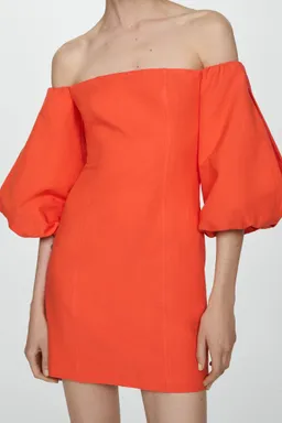 Vestido mangas abullonadas de Mango en Vestidos para argentina