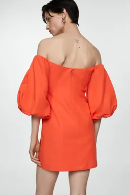Vestido mangas abullonadas de Mango en Vestidos para argentina
