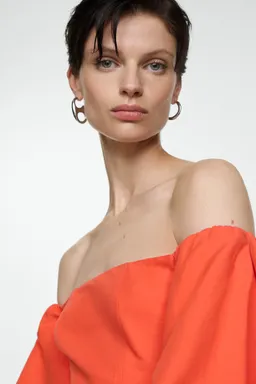 Vestido mangas abullonadas de Mango en Vestidos para argentina