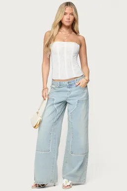 Corset malla transparente reed de Edikted en Tops para argentina