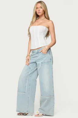 Corset malla transparente reed de Edikted en Tops para argentina