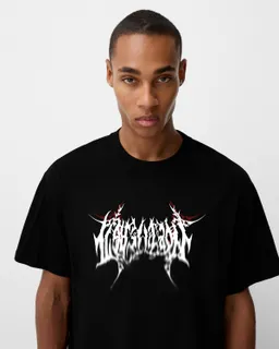 Remera manga corta estampada de Bershka en Remeras y Polos para argentina