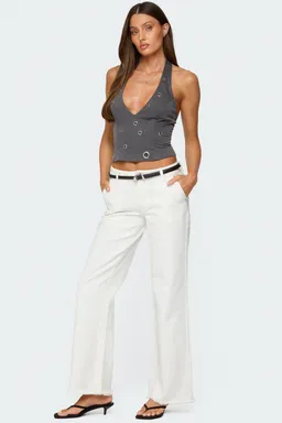 Top halter sakura con arandelas de Edikted en Tops para argentina