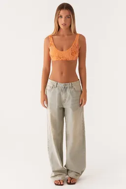 Bralette de lentejuelas mercer naranja de Peppermayo en Ropa Interior y Medias para argentina