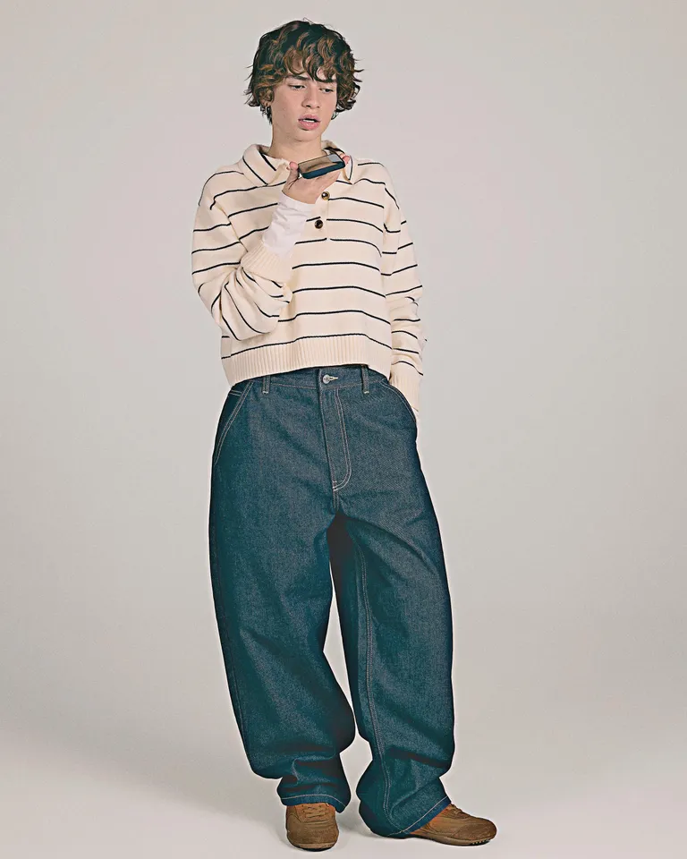 Sweater cuello polo de Bershka en Buzos y Sweaters para argentina