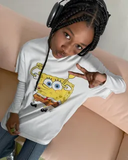 Remera bob esponja manga corta de Bershka en Remeras y Polos para argentina