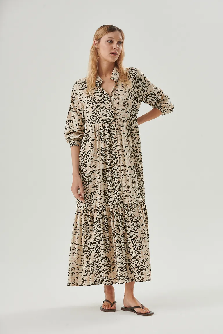 Vestido largo con estampado floral elegante y femenino para mujer de Sweet en Vestidos para argentina