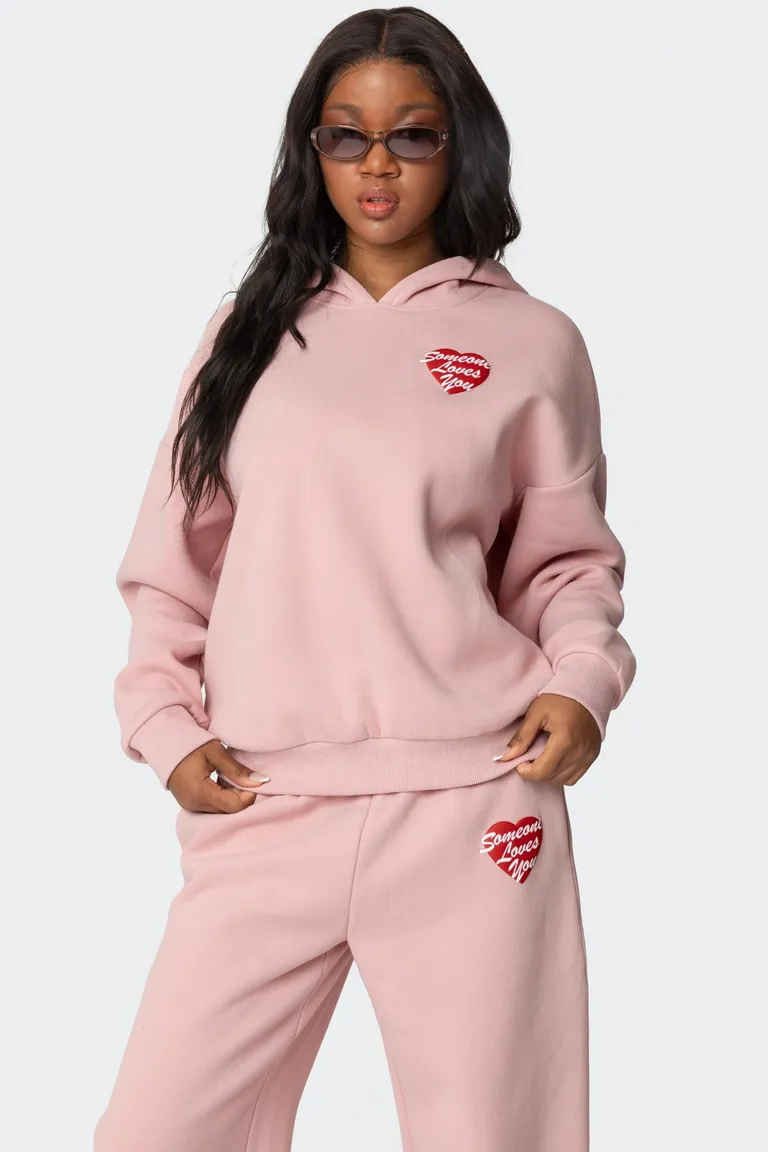 Buzo con capucha someone loves de Edikted en Buzos y Sweaters para argentina
