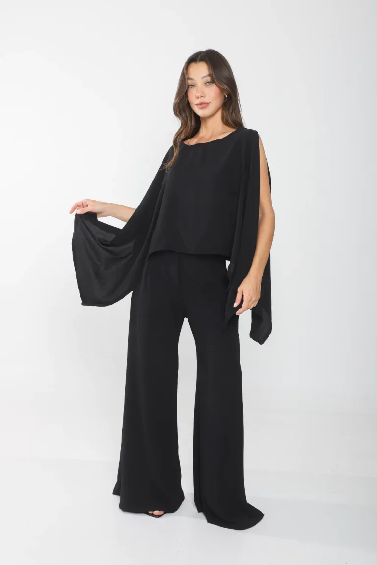 Pantalón Pocitos de Tela Cey - Diseño Amplio y Versátil de Belle en Pantalones para argentina