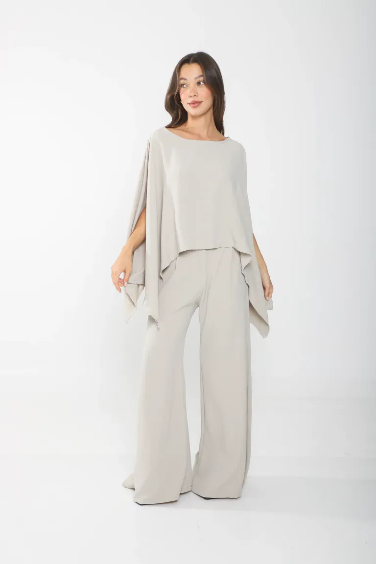 Pantalón Pocitos de Tela Cey - Diseño Amplio y Versátil de Belle en Pantalones para argentina