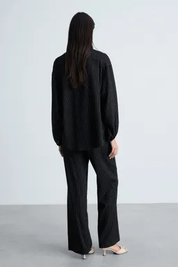 Pantalón recto rayas de Mango en Pantalones para argentina