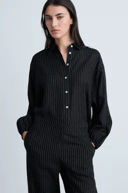 Pantalón recto rayas de Mango en Pantalones para argentina
