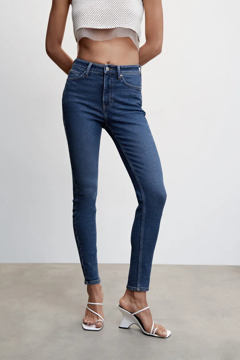 Jeans skinny tiro alto de Mango en Pantalones para argentina
