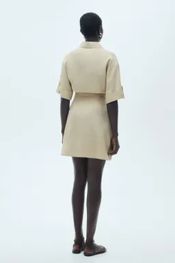 Vestido lyocell cinturón de Mango en Vestidos para argentina
