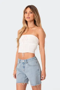 Top corset poplin de Edikted en Tops para argentina