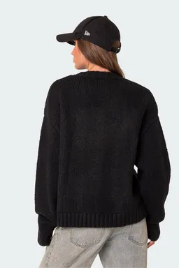 Sweater tejido usa oversized de Edikted en Buzos y Sweaters para argentina