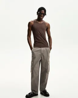 Pantalón baggy cargo de Bershka en Pantalones para argentina