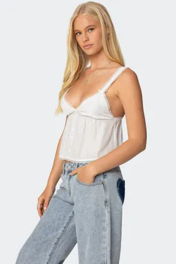 Musculosa babydoll andea de Edikted en Tops para argentina
