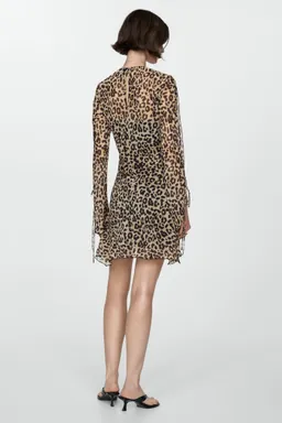 Vestido corto leopardo de Mango en Vestidos para argentina