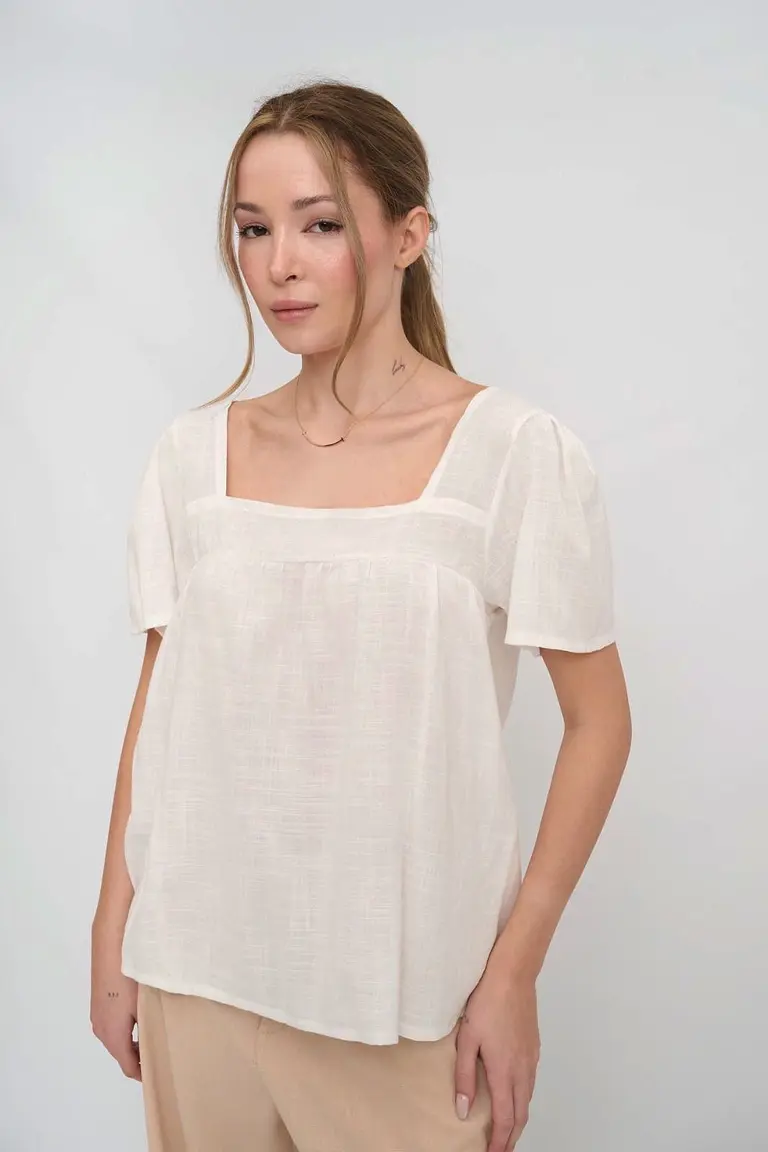 Blusa de escote de Hesed en Blusas para argentina