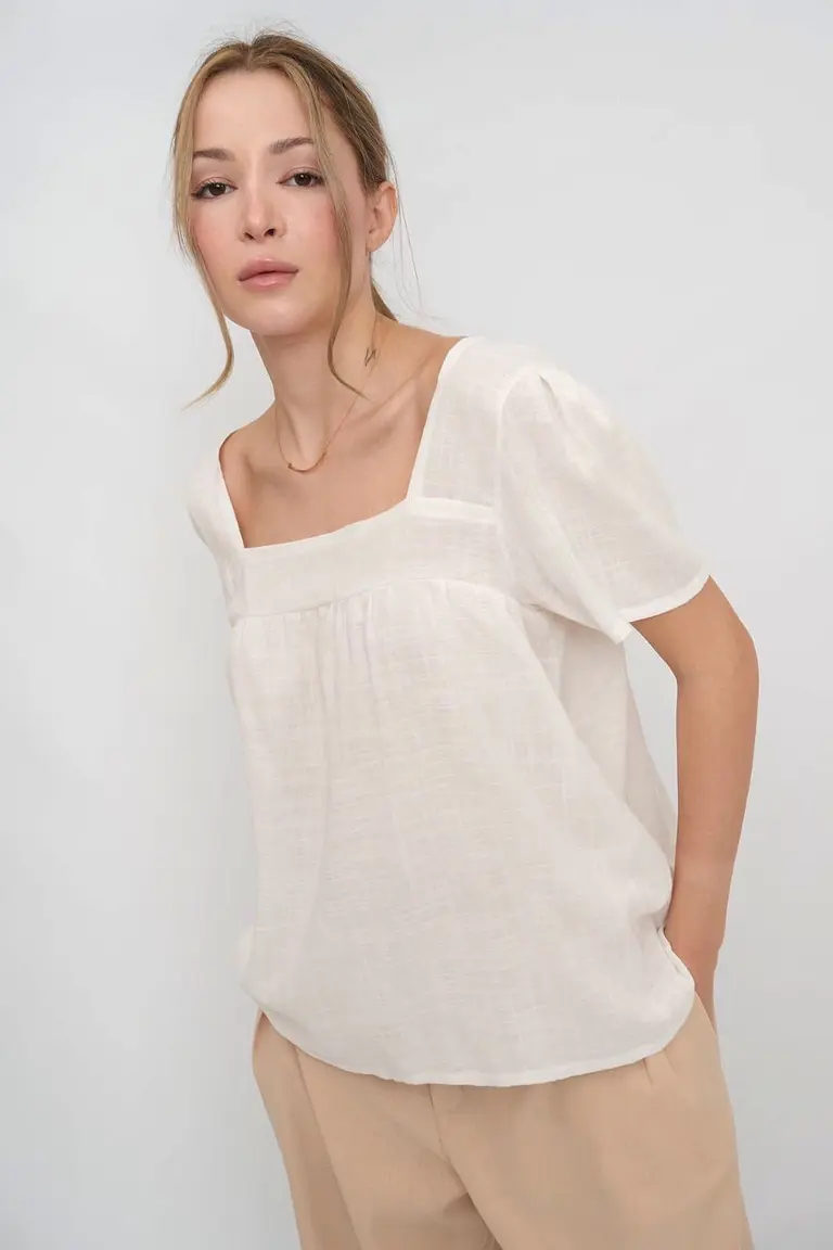 Blusa de escote de Hesed en Blusas para argentina