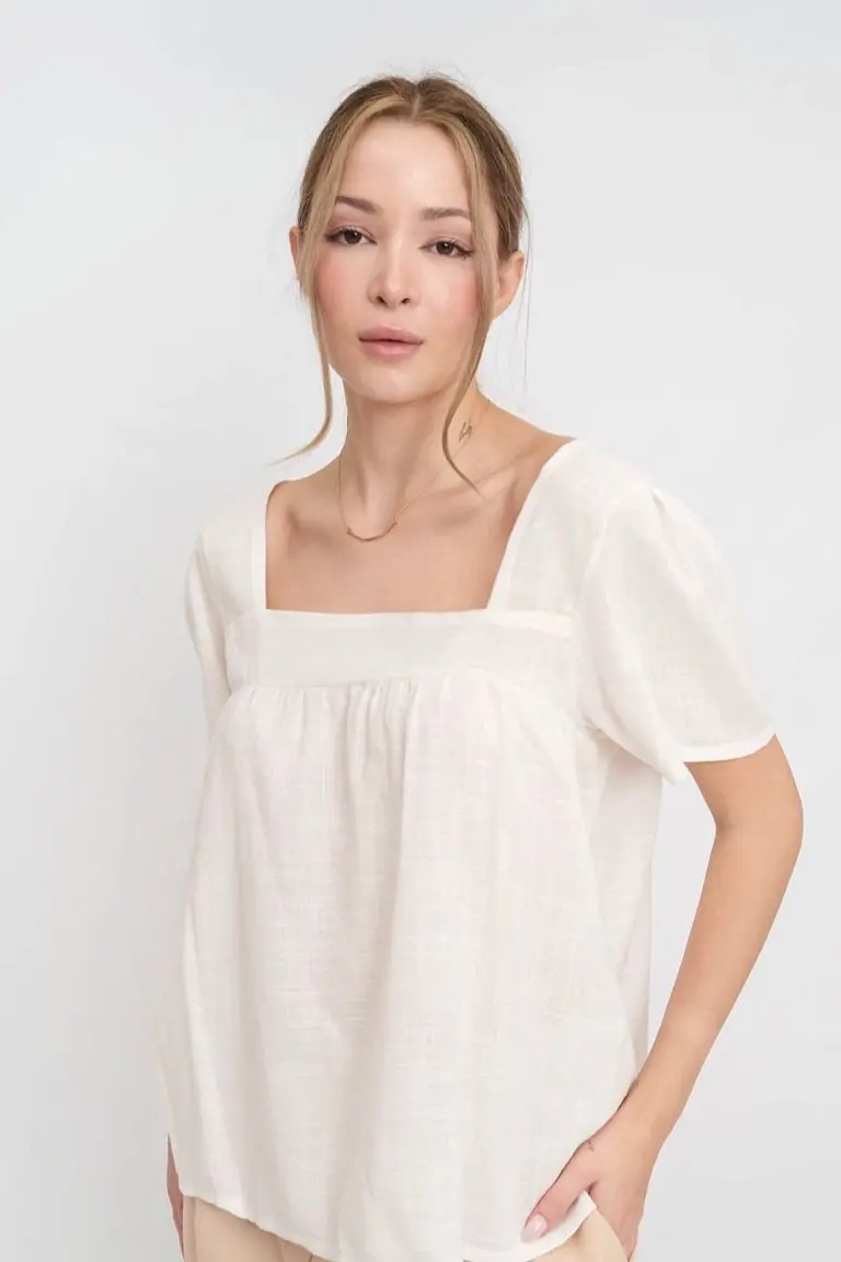 Blusa de escote de Hesed en Blusas para argentina