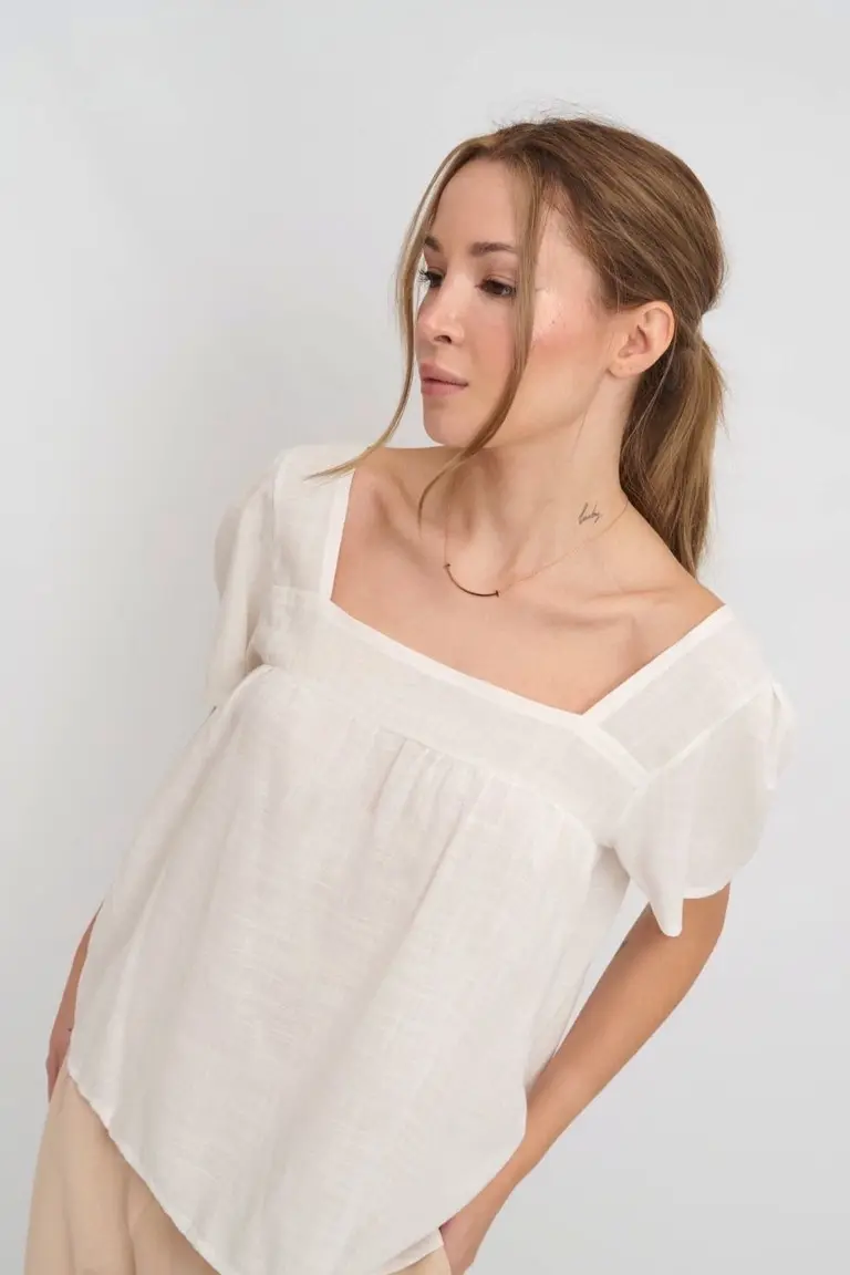 Blusa de escote de Hesed en Blusas para argentina