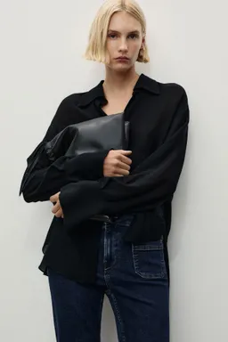 Jeans flare crop con bolsillos de Mango en Pantalones para argentina
