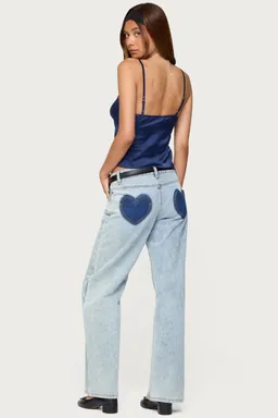 Musculosa efecto satinado tamar de Edikted en Tops para argentina