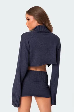 Sweater gino cuello tortuga corto de Edikted en Buzos y Sweaters para argentina