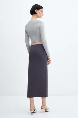 Camiseta crop manga larga de Mango en Tops para argentina