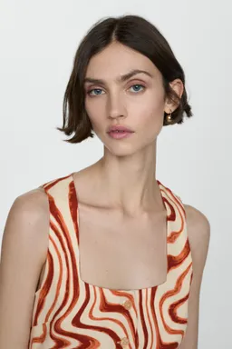 Top estampado con lazo de Mango en Tops para argentina