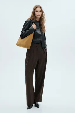 Bolso shopper gamuza de Mango en Bolsos y Carteras para argentina