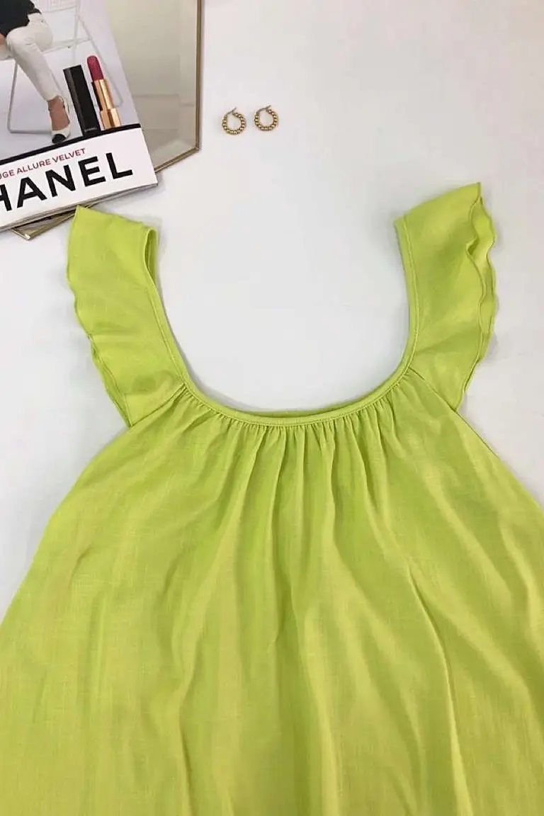 Musculosa con Volados de Hesed en Tops para argentina