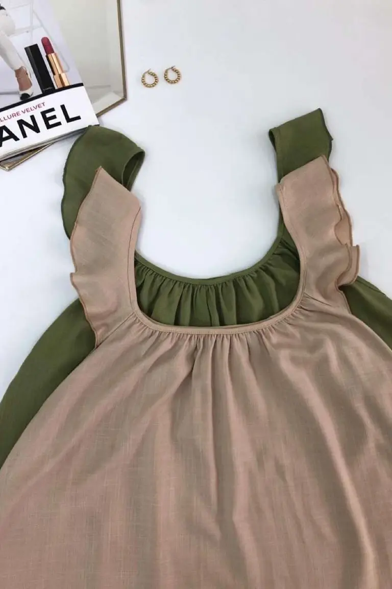 Musculosa con Volados de Hesed en Tops para argentina