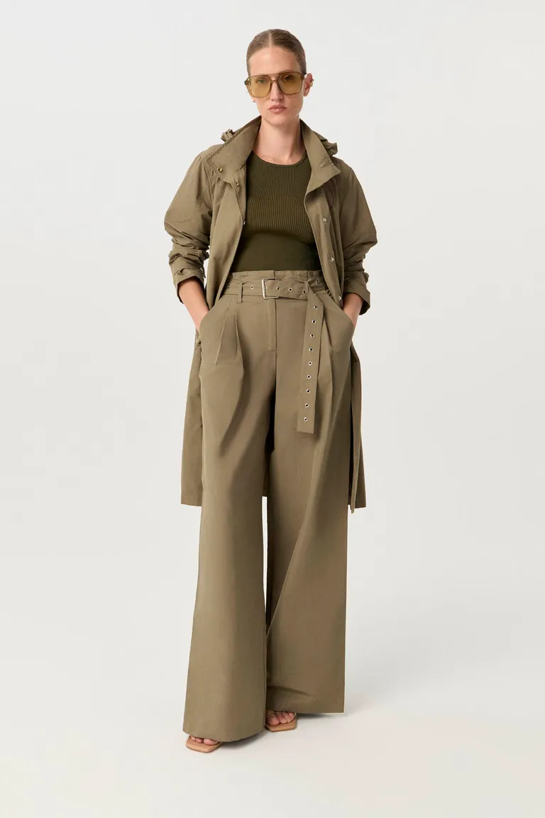 Chaqueta de algodón y poliamida con silueta entallada y detalles metálicos de Markova en Chaquetas para argentina