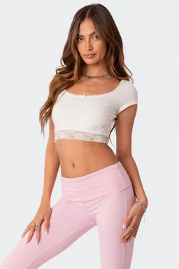 Top regina con encaje de Edikted en Tops para argentina