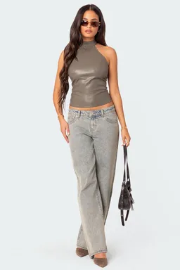 Top halter sienna látex de Edikted en Tops para argentina